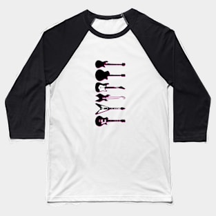 Various Guitar Baseball T-Shirt